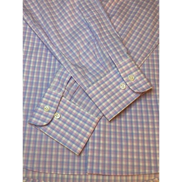 The Men's Store at Bloomingdale's Regular Fit Dress Shirt Lilac 15 1/2, 34-35 - Picture 11 of 12